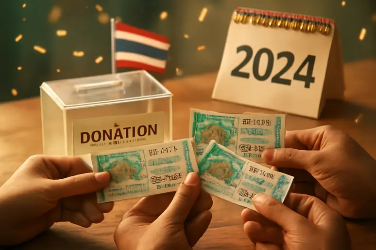 สลากการกุศล: ลุ้นรวย ช่วยชาติ ส่องอนาคตปีหน้า!